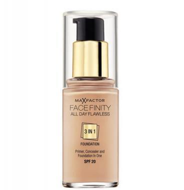 MAX FACTOR Face Finity 3in1 Foundation SPF20 30 ml 35 Pearl Beige, MAX, FACTOR, Face, Finity, 3in1, Foundation, SPF20, 30, ml, 35, Pearl, Beige