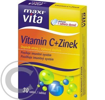 MAXIVITA Vitamin C   zinek 30 tablet