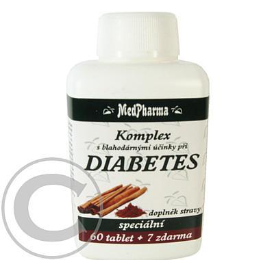 MedPharma Diabetes skořice kyselina alfa - lipový chrom tbl.67