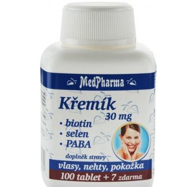MedPharma Křemík 30 mg 107 tablet, MedPharma, Křemík, 30, mg, 107, tablet