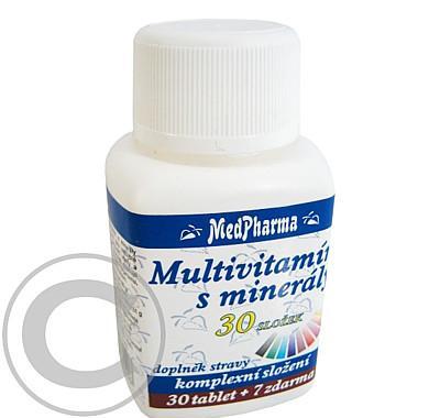 MedPharma Multivitamín s minerály 30 složek tbl. 37