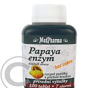 MedPharma Papaya enzym chew. tbl. 107, MedPharma, Papaya, enzym, chew., tbl., 107