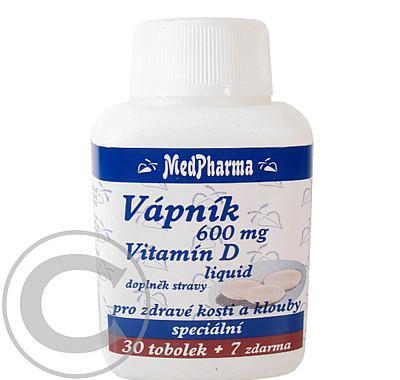 MedPharma Vápník 600mg   vi. D-liquid tob.37