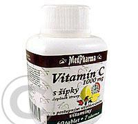 MedPharma Vitamín C 1000mg s šípky tbl.67 prod.úč., MedPharma, Vitamín, C, 1000mg, šípky, tbl.67, prod.úč.
