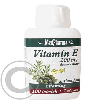 MedPharma Vitamín E 200mg forte tob. 107, MedPharma, Vitamín, E, 200mg, forte, tob., 107
