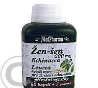 MedPharma Žen-šen   echinacea   leuzea 67 kapslí