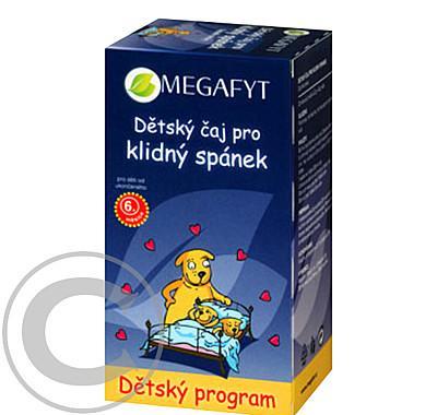 Megafyt Dětský čaj pro klidný spánek 20 x 2 g přebal, Megafyt, Dětský, čaj, klidný, spánek, 20, x, 2, g, přebal
