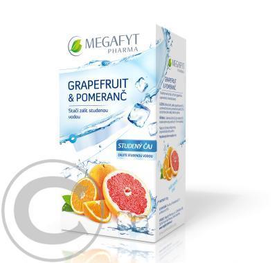 MEGAFYT Grapefruit a pomeranč studený čaj 20x2,5 g