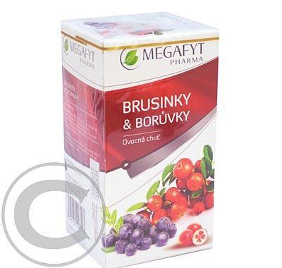 MEGAFYT Ovocný Brusinky & borůvky 20 x 2 g, MEGAFYT, Ovocný, Brusinky, &, borůvky, 20, x, 2, g