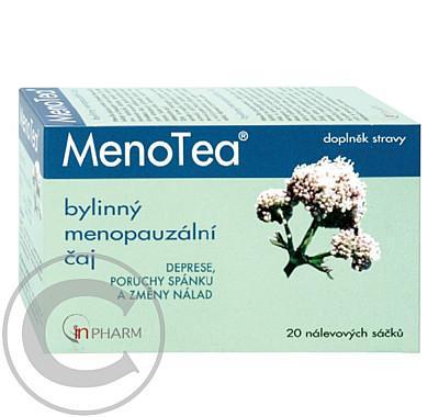 MenoTea bylinný menopauzový čaj 20 nálevných sáčků - Změny nálad, deprese