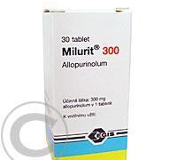 MILURIT 300  30X300MG Tablety, MILURIT, 300, 30X300MG, Tablety