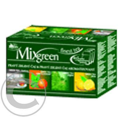 MIX GREEN pravý zelený čaj & pravý zelený čaj aromatizovaný porcovaný 20 x 1,75 g, MIX, GREEN, pravý, zelený, čaj, &, pravý, zelený, čaj, aromatizovaný, porcovaný, 20, x, 1,75, g