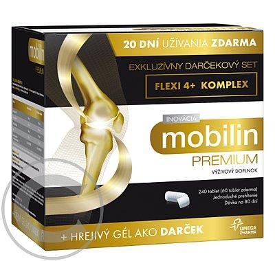 MOBILIN Premium tbl.240   hřejivý gel 40ml, MOBILIN, Premium, tbl.240, , hřejivý, gel, 40ml