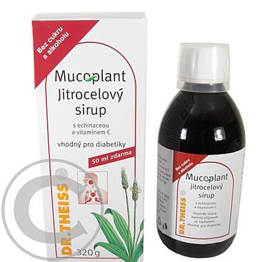 Mucoplant jitrocelový sirup s echinaceou a vit.C250ml