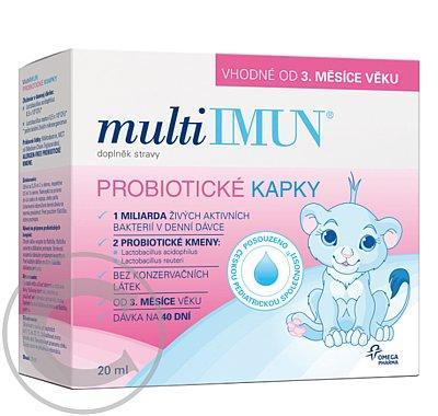 MultiIMUN Probiotické kapky 20ml, MultiIMUN, Probiotické, kapky, 20ml