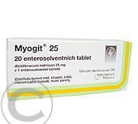 MYOGIT 25  20X25MG Tablety, MYOGIT, 25, 20X25MG, Tablety