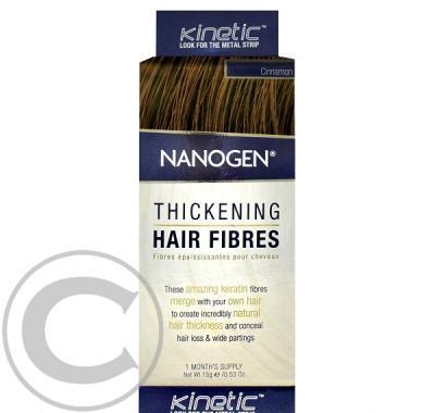 NANOGEN Vlákna na zahuštění vlasů skořicová 15 g, NANOGEN, Vlákna, zahuštění, vlasů, skořicová, 15, g