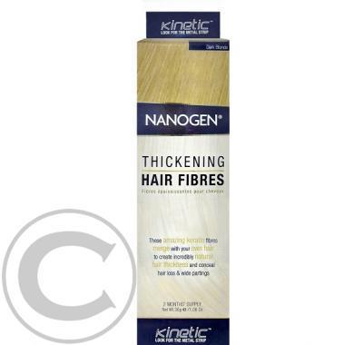 NANOGEN Vlákna na zahuštění vlasů tmavý blond 30 g