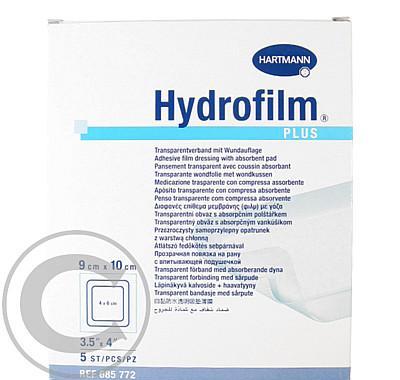 Náplast fixační HYDROFILM PLUS 9x10cm/5ks