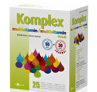 VULM Komplex Multivitamin 90   30 tablet, VULM, Komplex, Multivitamin, 90, , 30, tablet