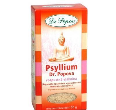 DR. POPOV Psyllium vláknina 50 g, DR., POPOV, Psyllium, vláknina, 50, g