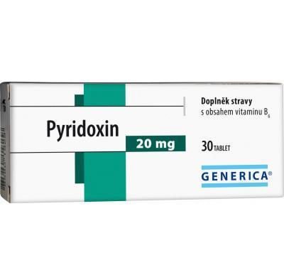 GENERICA Pyridoxin 30 tablet, GENERICA, Pyridoxin, 30, tablet