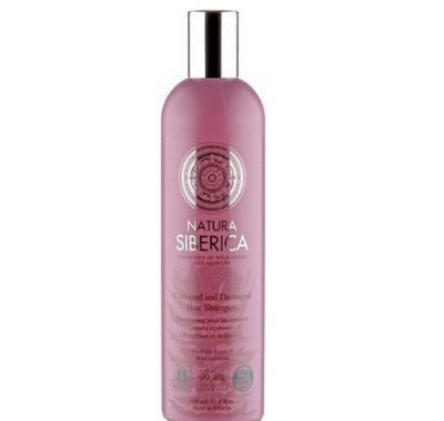 Natura Siberica Šampon pro barvené a poškozené vlasy Ochrana a lesk 400 ml