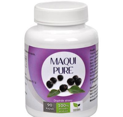 NATURAL MEDICAMENTS Maqui Pure 90 kapslí, NATURAL, MEDICAMENTS, Maqui, Pure, 90, kapslí