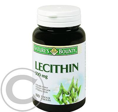 Nature's Bounty Lecithin tob. 100 x 500 mg, Nature's, Bounty, Lecithin, tob., 100, x, 500, mg