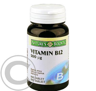NATURE´S BOUNTY Vitamin B12 100 tablet x 500 mcg