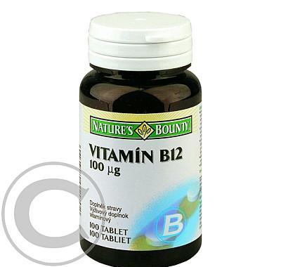 Nature's Bounty Vitamin B12 tbl. 100 x 100mcg