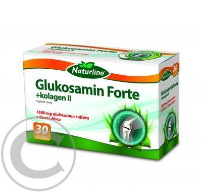 NATURLINE Glukosamin kolagen 1600 mg 30 tbl, NATURLINE, Glukosamin, kolagen, 1600, mg, 30, tbl
