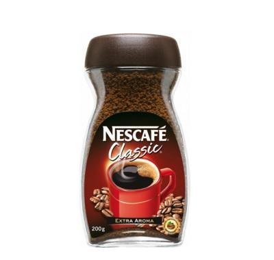 NESTLÉ Classic instant káva 200 g, NESTLÉ, Classic, instant, káva, 200, g