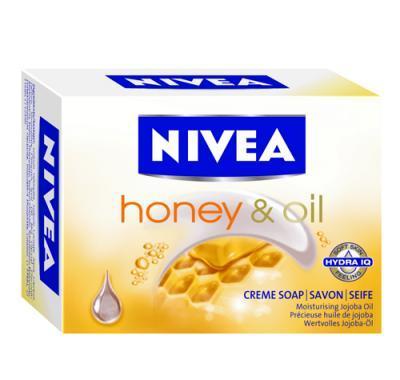 NIVEA mýdlo HONEY & OIL 100 g, NIVEA, mýdlo, HONEY, &, OIL, 100, g
