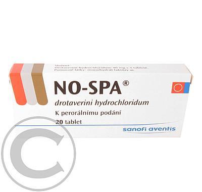 NO-SPA  20X40MG Tablety