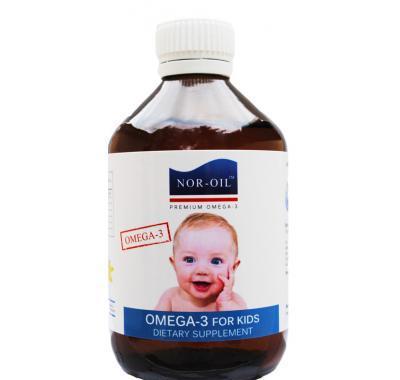 Nor-oil omega 3 pro děti 300 ml, Nor-oil, omega, 3, děti, 300, ml