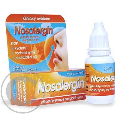 Nosalergin nosní sprej 500 mg 200 dávek, Nosalergin, nosní, sprej, 500, mg, 200, dávek