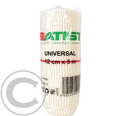 Obin. elastické Universal 12cmx5m 1ks Batist