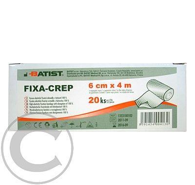 Obinadlo fixační Fixa-Crep 6cmx4m 20ks Batist
