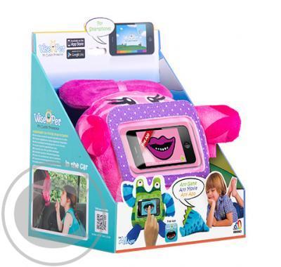 Ochranný a zábavný dětský obal / plyšová hračka na telefon GeBL, Pinky, Ochranný, zábavný, dětský, obal, /, plyšová, hračka, telefon, GeBL, Pinky