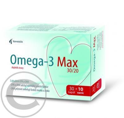 Omega-3 Max 30/20 cps.30 10, Omega-3, Max, 30/20, cps.30, 10