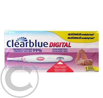 Ovulační test Clearblue digitální 7ks, Ovulační, test, Clearblue, digitální, 7ks