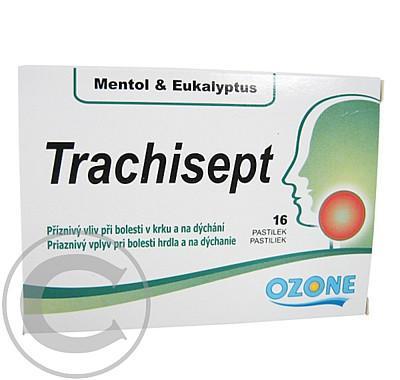 Ozone Trachisept Mentol   Eukalyptus 16 pastilek