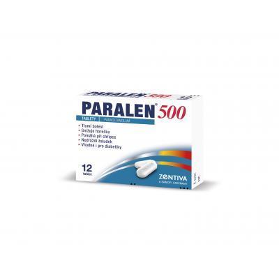PARALEN 500  12X500MG Tablety, PARALEN, 500, 12X500MG, Tablety