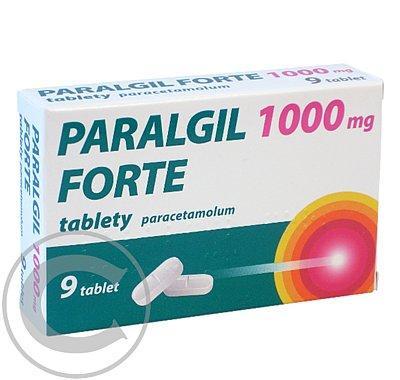 Paralgil forte 1000mg 9x 1000 mg Tablety, Paralgil, forte, 1000mg, 9x, 1000, mg, Tablety