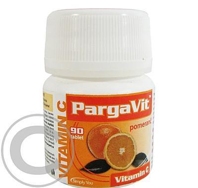 PargaVit Vitamin C pomeranč tbl. 90, PargaVit, Vitamin, C, pomeranč, tbl., 90