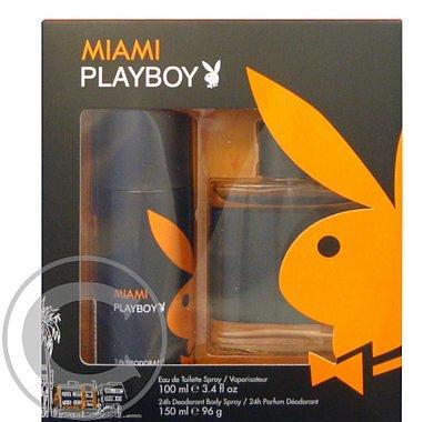 Playboy Miami: EDT 100ml   DEO 150ml
