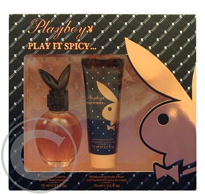 Playboy Play It Spicy women: EDT 30ml   Body Lotion 75ml