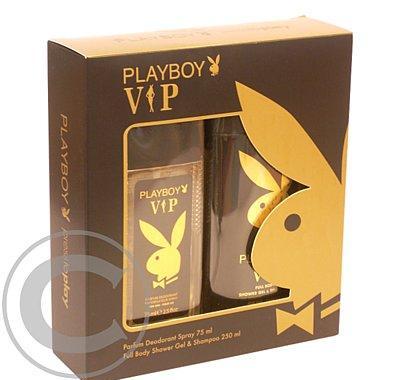 Playboy VIP men - dárkové balení DNS 75ml   sprchový gel 250ml
