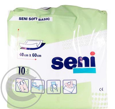 Podložky absorpční Seni Soft 60x40cm 10ks, Podložky, absorpční, Seni, Soft, 60x40cm, 10ks
